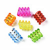 Transparent Acrylic European Beads X-TACR-S149-22-1