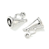 Cheerleader Megaphone Tibetan Style Alloy Pendants TIBEP-NH0001-01D-AS-2