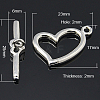 Brass Toggle Clasps KK-H648-N-1