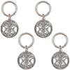 4Pcs Alloy Shoe Charms HJEW-CP00011-1