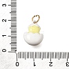 Printed 304 Stainless Steel Pendants SA-CBA59B8-02A-G-3