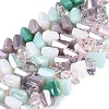 Mixed Styles Electroplate Glass Beads Strands EGLA-Q135-03A-C03-1
