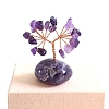 Natural Amethyst Chips Tree of Life Decorations PW-WG94128-01-1