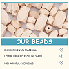   Unfinished Wood Beads WOOD-PH0001-24-5