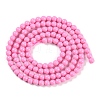 Synthetic Turquoise Beads Strands G-U004-02I-3