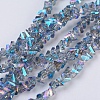 Electroplate Glass Beads Strands EGLA-J145-4mm-FR03-1