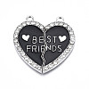 Alloy Enamel Split Pendant LS-ENAM-S130-25A-1
