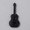 Acrylic with Glitter Powder Big Pendants MACR-TAC0003-06E-1