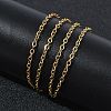 2.2MM 304 Stainless Steel Cable Chain Necklaces for Women SA-CBACA62-07G-2