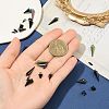 24Pcs 8 Styles 304 Stainless Steel Pendants STAS-FS0002-25A-4