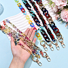 Transparent Acrylic Twisted Chain Bag Decorative Chains HJEW-YW00116-02-4