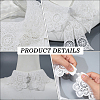 Polyester Women's False Collar DIY-WH20048-074H-5