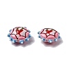 Baking Paint Glass Enamel Beads LAMP-K039-34H-3