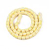 Handmade Polymer Clay Bead Strands CLAY-T020-12I-2