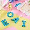 5Pcs 5 Styles Handmade Polymer Clay Rhinestone Big Pendants FIND-BT0001-39E-7