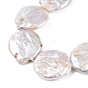 Natural Baroque Keshi Pearl Beads Strands PEAR-S018-06G-4