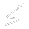 304 Stainless Steel Cable Chains Necklace for Men Women NJEW-N050-A03-S15-3