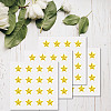 8 Sheets Plastic Waterproof Self-Adhesive Picture Stickers DIY-WH0428-010-5