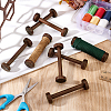 Wooden Bobbins AJEW-WH0031-47B-4
