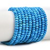 Natural Magnesite Beads Strands G-Z143-F01-01A-2