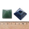 Chakra Pyramid Natural Gemstone Figurines DJEW-F026-01-4