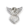 Angel Alloy Lapel Pin Backs for Backpack Clothes JEWB-F039-05-2