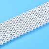 Baking Painted Pearlized Glass Pearl Bead Strands HY-N002-3mm-A12-2