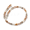 Electroplate Glass Beads Strands EGLA-P065-02A-03-2
