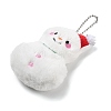 Christmas Theme Cloth Plush Doll Pendant Decorations HJEW-D030-01C-2