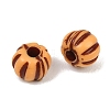 Opaque Acrylic Imitation Wood Beads AC-CBAB80E-01C-2
