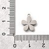 304 Stainless Steel Enamel Charms STAS-Q347-14P-02-3