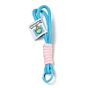 Polyester Keychains AJEW-Z019-02A-2