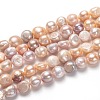 Natural Cultured Freshwater Pearl Beads Strands PEAR-L033-41A-1