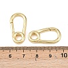 Brass Spring Gate Rings KK-P339-02G-2