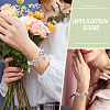DIY Bowknot flower Bracelets Making Kits DIY-SC0029-55-5