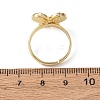 Brass Micro Pave Cubic Zirconia Finger Rings RJEW-C152-01G-7