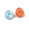 Opaque Acrylic Beads OACR-H058-09-2