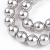 Baking Paint Pearlized Glass Pearl Bead Strands HY-N002-6mm-A03-4