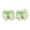 Luminous Opaque Resin & Rhinestone & Polymer Clay Beads RE-CBA1913-02B-2