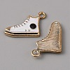 Zine Alloy Enamel Charms ENAM-WH0065-03LG-04-2