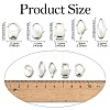 10Pcs 5 Styles 304 Stainless Steel Lobster Claw Clasps STAS-CJ0003-24-2