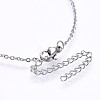 304 Stainless Steel Pendant Necklaces NJEW-H486-18P-3