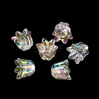 Transparent Acrylic Beads X-MACR-K358-02-1