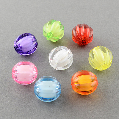 Transparent Acrylic Beads X-TACR-S089-14mm-M-1