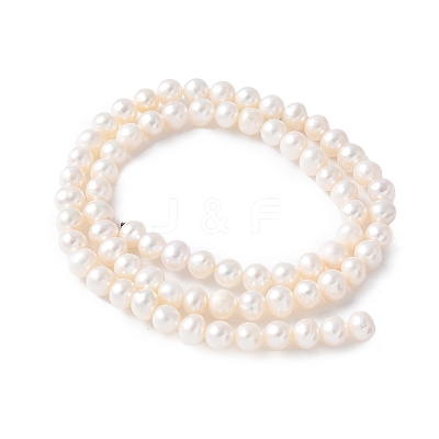 Natural Cultured Freshwater Pearl Beads Strands PEAR-I007-07Q-06C-1