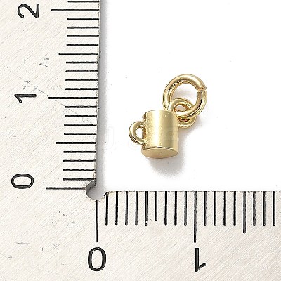 Golden Brass Charms LS-KK-H493-01G-14-1