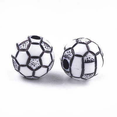 Craft Style Acrylic Beads MACR-T023-19-1