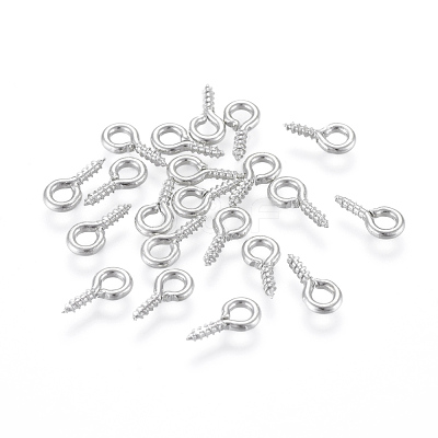 Iron Screw Eye Pin Peg Bails X-E561Y-1
