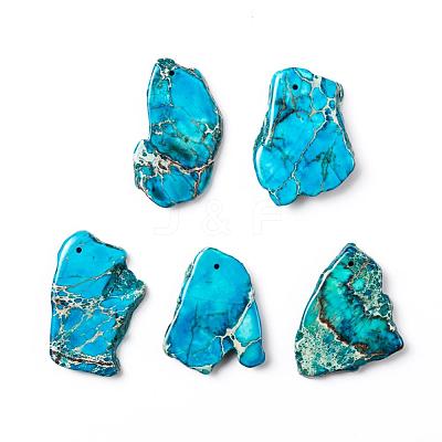Natural Regalite/Imperial Jasper/Sea Sediment Jasper Pendants G-F590-08F-1