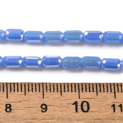 Electroplate Glass Beads Strands EGLA-D031-01-06-1
